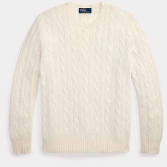 Polo Ralph Lauren - The Iconic Cable-Knit Cashmere
Sweater Unisex Size XXL - Picture 15 of 15